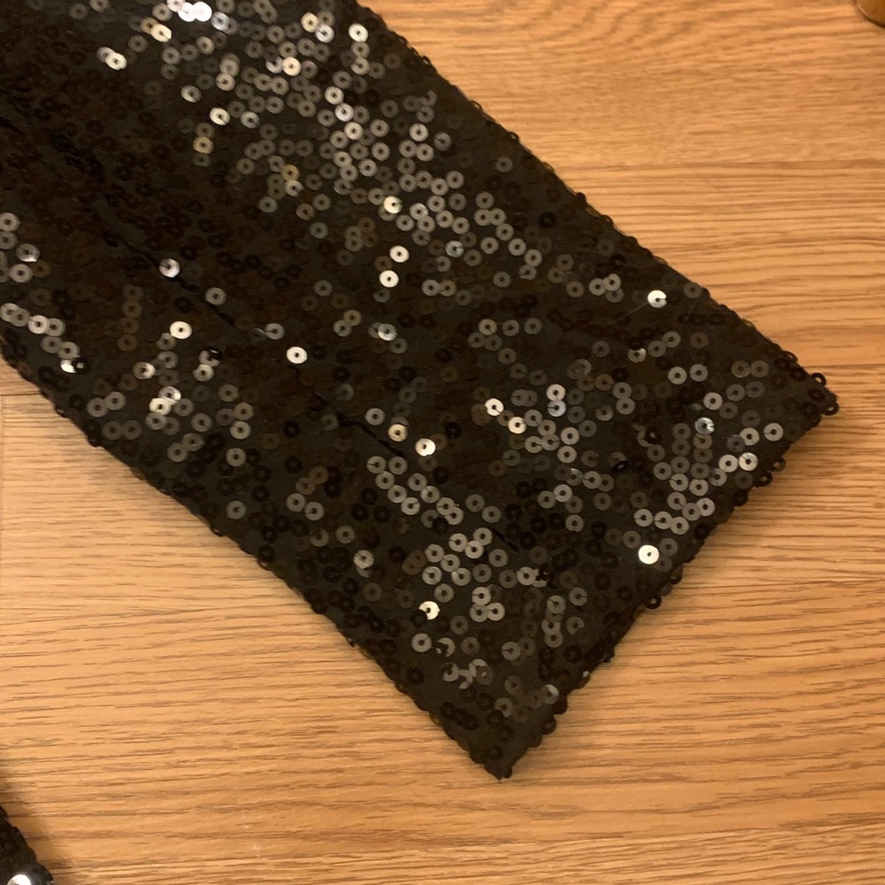 NY&C Women's Sequin Covered Black Blazer - Picture 5 of 8